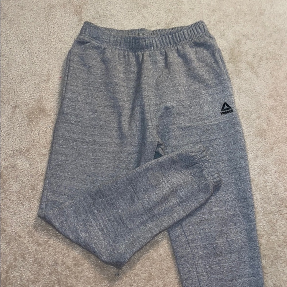 Reebok Kid’s Grey Drawstring Joggers